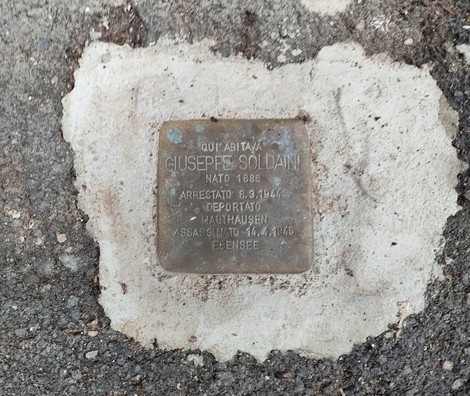 Pietra d'inciampo a Soldani, Comune di Empoli (FI), foto 1