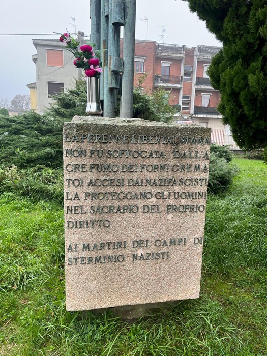 Monumento ai Caduti per la Libertà di Spinetta Marengo, dedicato ai martiri contro il nazismo.