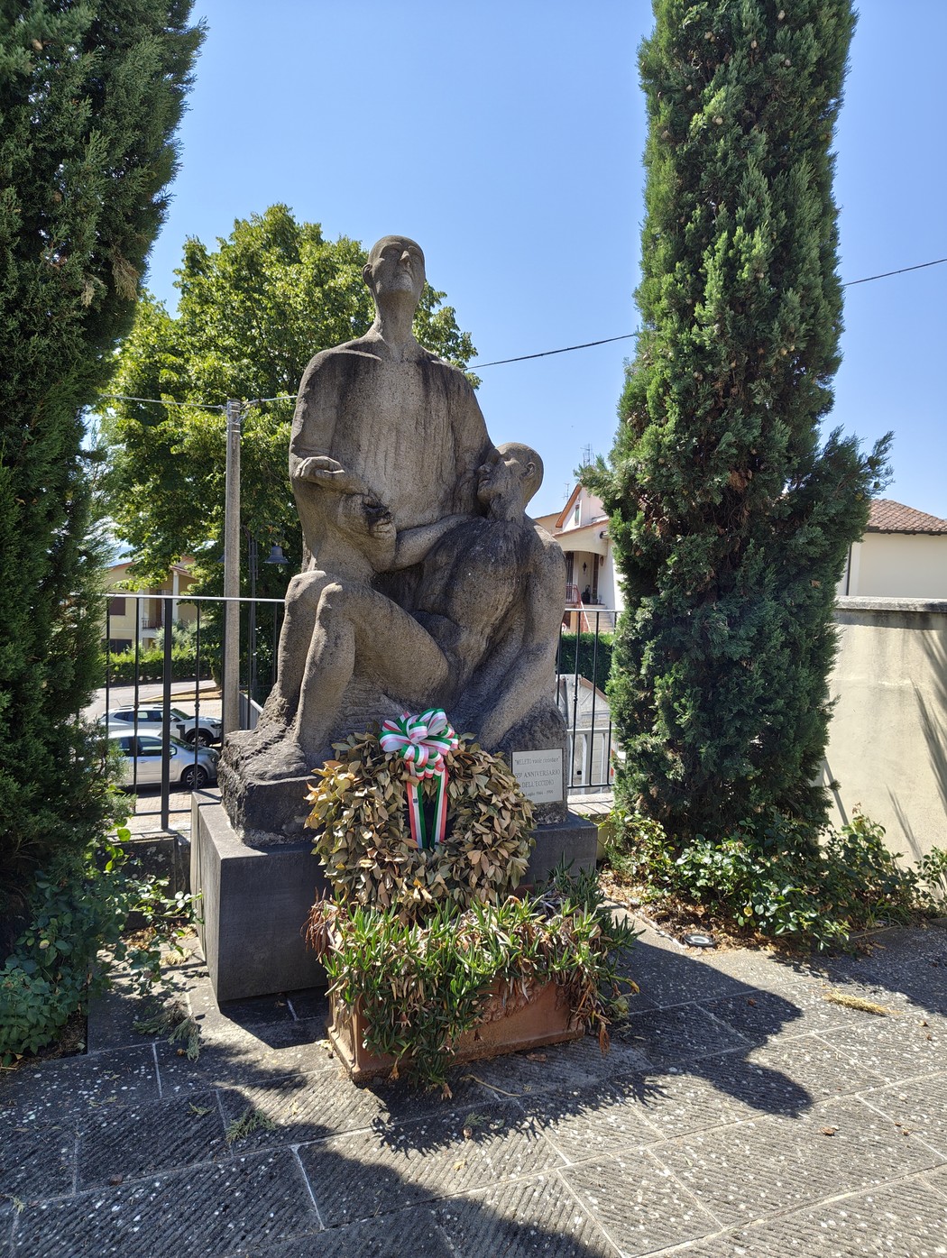 Statua "Meleto vuole ricordare", Comune di Cavriglia (AR), foto 1
