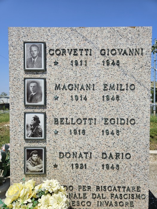Cippo a Corvetti, Magnani, Bellotti e Donati, Comune di Comacchio (FE), foto 3
