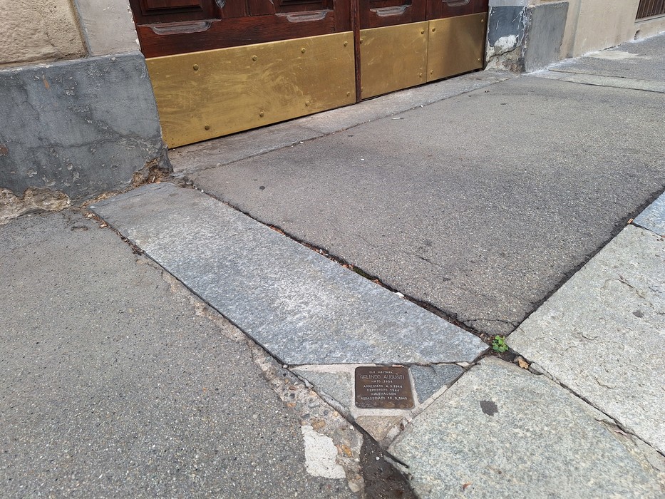 Pietra d'inciampo a Augusti, Comune di Torino (TO), foto 2