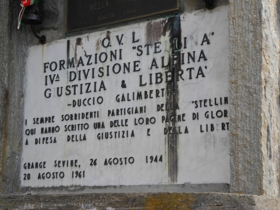 Monumento alla battaglia delle Grange Sevine, Comune di Mompantero (TO), foto 2