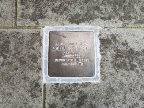 Pietre d'inciampo a Molho e Mordo, Comune di Larciano (PT), foto 2