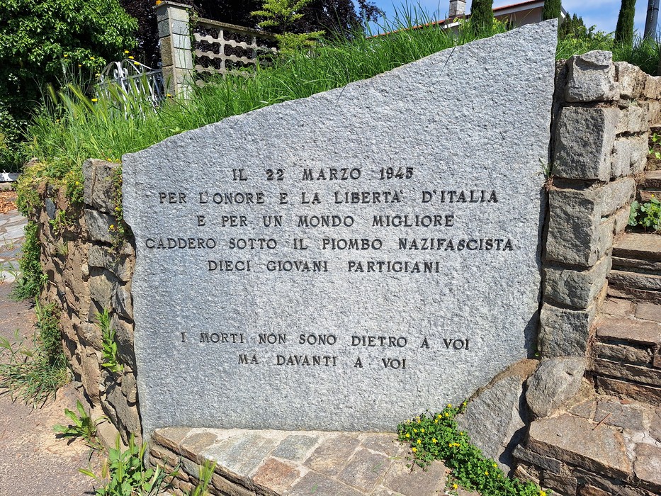 Monumento ai Martiri del Maiolo, Comune di Alpignano (TO), foto 3