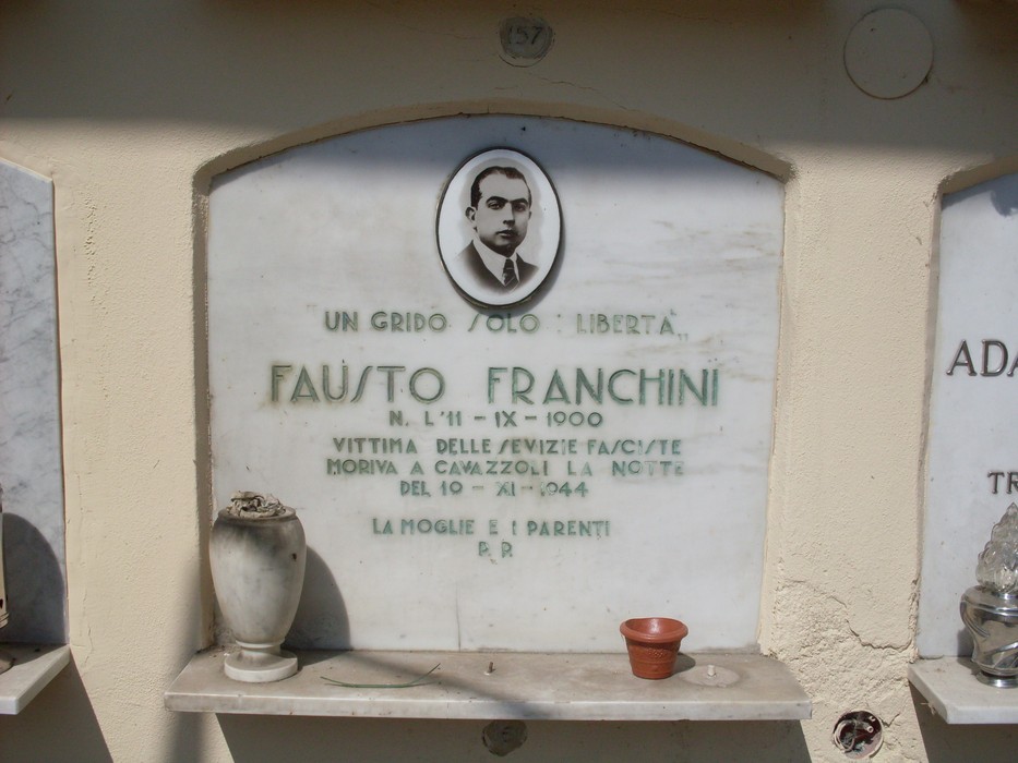Sacrario dei caduti di Pieve Modolena, commemorazione dei sacrifici durante la guerra.