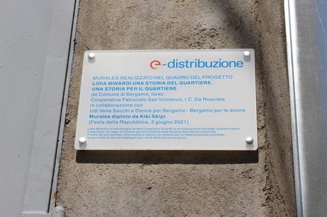 Murale a Minardi, Comune di Bergamo (BG), foto 2
