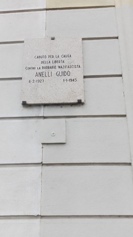 Lapide a Anelli, Comune di Milano (MI), foto 1