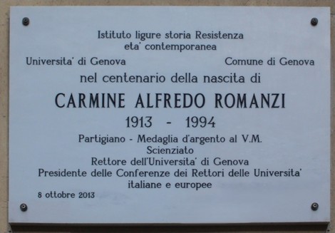 Lapide a Romanzi, Comune di Genova (GE), foto 1